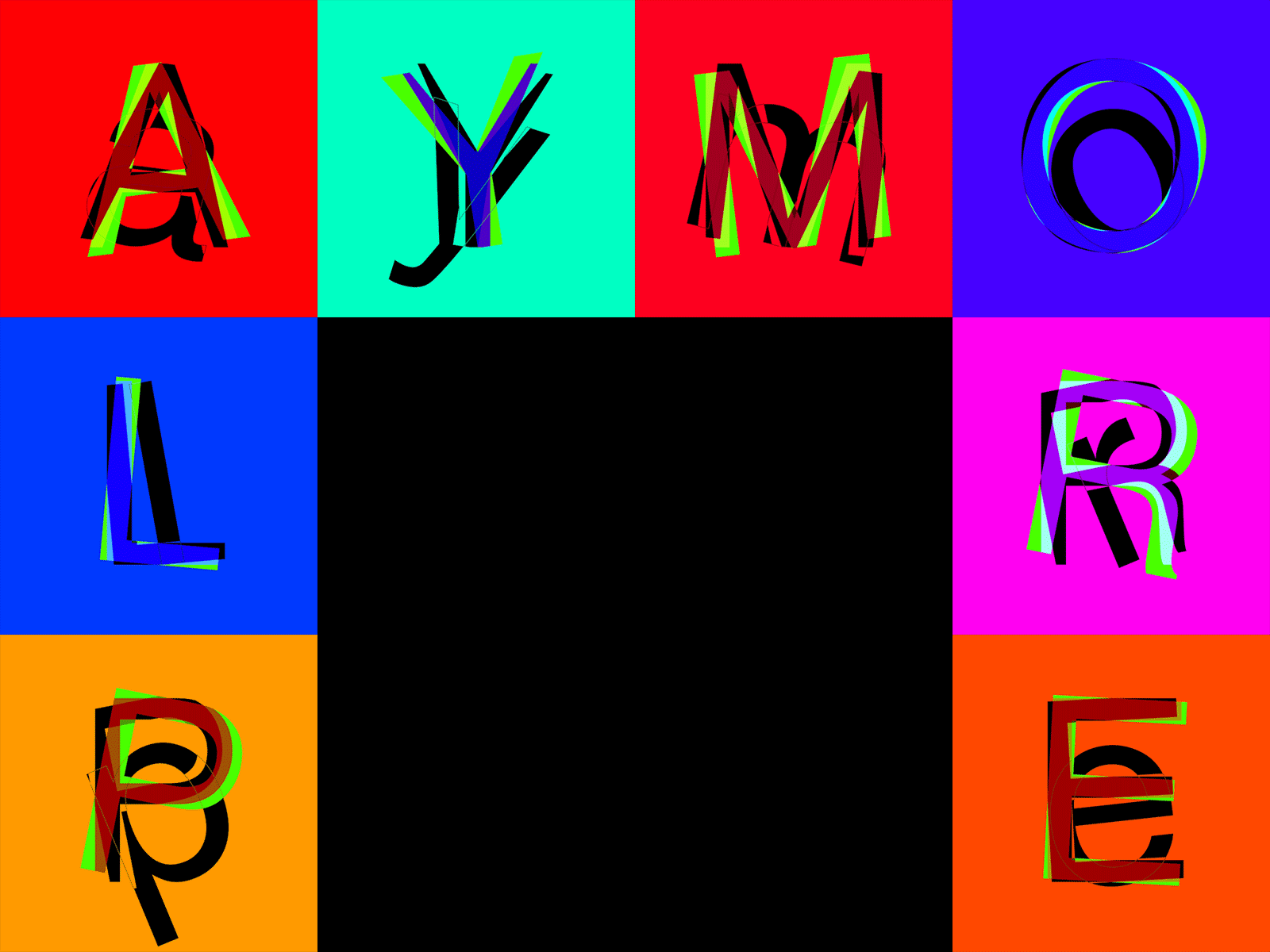 €𝐗ק乇ʳι𝔪𝐞ᶰｔ ʘ➀ colour colourful design designispiration generative graphic graphicdesign interface overlaps pattern type typeface ui userexperience usertinterface ux webdesign webdesigner webdeveloper website