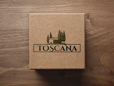 Toscana brand food gastro italian logo logotype restaurant