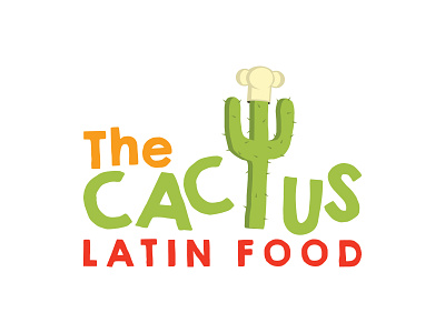 The Cactus Latin Food alternative caribbean caribe design falcón food foodtruck gastronomy latin logo paraguana paraguaná punto fijo vector venezuela venezuelan venezuelan food
