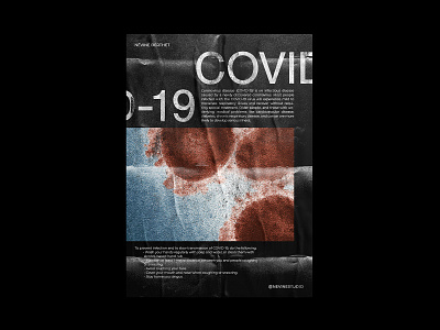 STAY INSIDE ! abstract affiche art director coronavirus covid 19 covid19 modern art pharmaceutical poster poster art poster design prevention typogaphy virus visual art