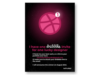 DRIBBBLE Invite for you dribbbble invitation dribbble dribbble best shot dribbble invite dribbble invites hello hello dribbble hello world neon photoshop poster poster design visual art