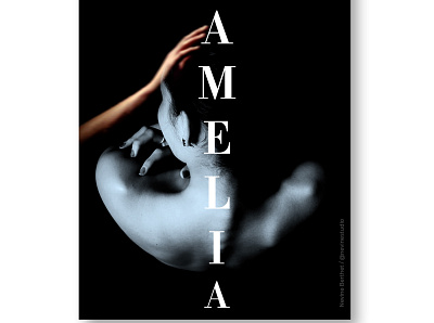 Amelia art director colors modern art modern poster music music poster photography photomontage poster poster design skott typography visual art visual artist
