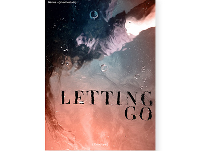 Beginning abstract blood editorial editorial design experimental experimental design modern art photomanipulation photoshop poster poster design typography typography art visual artist water