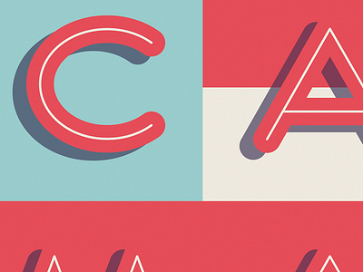 Candidate font geometric inline type