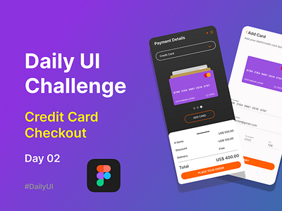 Day 02 My Daily UI app design produc ui ux