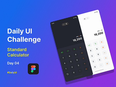 On Day 04 of My Daily UI Challenge app design produc ui ux