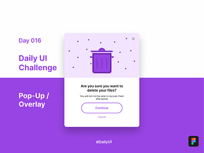 Day 016 Daily UI Challenge (Pop-Up/Overlay) app design illustration produc ui ux