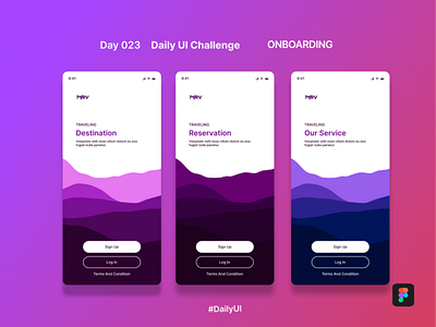 Day 023 Daily UI Challenge (ONBOARDING)