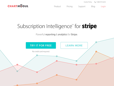 Billing system page billing business chartmogul graphs saas stripe subscription