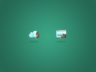 Building Interfaces build cloud icon icondesign ui