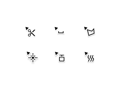 Plumis - Cursor Icons cursor fire icon icons mouse plumis pointers set sprinkler tool web