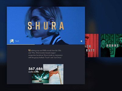 Spotify Stories app concept interactive music spotify stories ui ux web