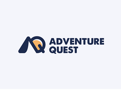 Adventure Quest Lockup (Concept) brand brand identity branding branding design freelance design graphic design idenity identity design logo logo design logodesign logotype simple