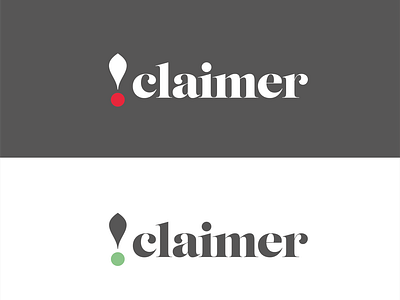 Claimer branding corporate design corporate identity design freelance design graphic design logo logo design monogram poster type typography vector