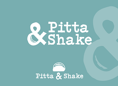 Pitta & Shake Logo Concept brand freelance branding design freelance design freelance designer freelance logo designer graphic design logo logo design logo design concept logo designer logo mark logotype typeface typography