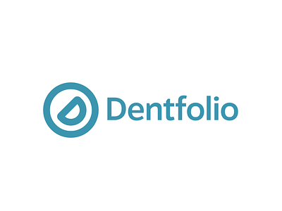 Dentfolio Unused Logo branding clean branding clean design clean logo freelance design graphic design logo logo design logos logotype modern modern brand modern logo typography