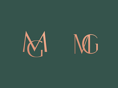 MG monogram  Logo design typography, Graphic design logo, Typographic logo  design