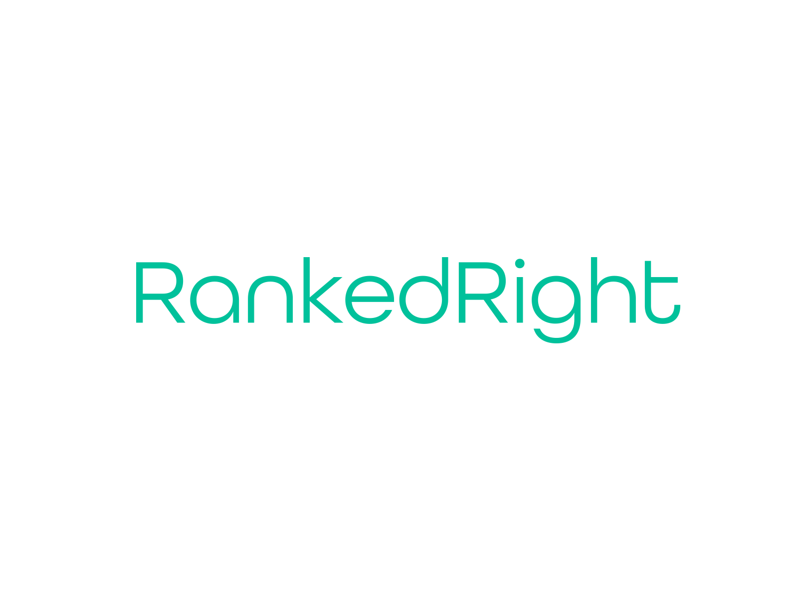 RankedRight Logotype Development animated branding design freelance design gif graphic design logo logo design logotype monogram typography vector