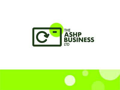 ASHP Business Unused Concept branding branding design design graphic design green branding icon identity identity design illustration logo logo design monogram typography ui vector