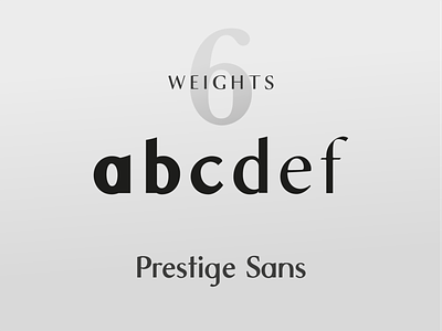 Prestige Sans branding custom font custom typeface design font font design graphic design illustration logo logo design monogram typography typography design ui vector