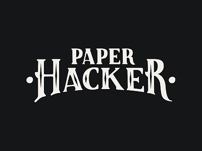 Paper Hacker branding graphic design logo logo design