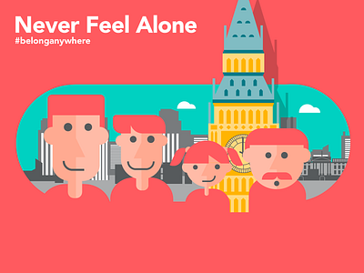 Never Feel Alone airbnb dandad new blood