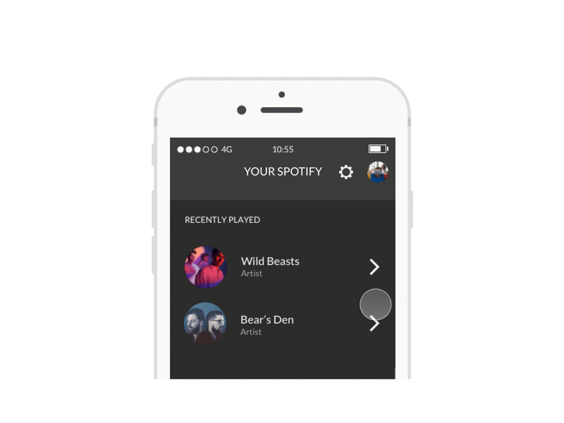 Evening 02-Quick Save Mode for Spotify favourite interaction problem running songs spotify ux