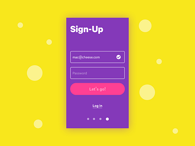 #001 Sign-Up 001 100 days of ui onboarding signup ui
