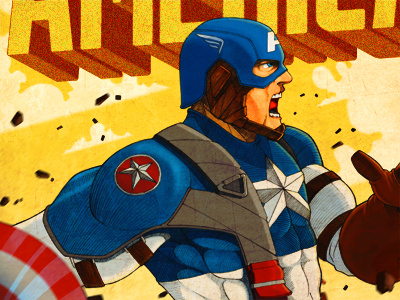 Captain America - Detail Shot