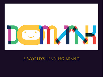 Dominik_logo branding coreldraw illustrator logo mukesh mukesh kumar photoshop typography vector