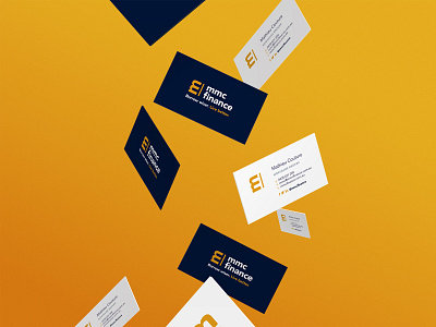 Brand Identity Design for MMC Finance — Business Cards