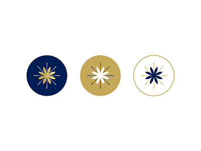 Fertility Acupuncture Clinic 〰️ sub icons acupuncture brand identity branding feminine flower icons navy and gold