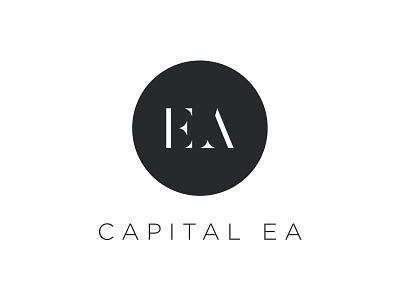 Capital EA 〰️ Brand identity + collateral black and white brand identity branding corporate executive executive assistant logo logo design visual identity white