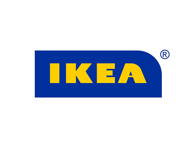 Rebranded IKEA logo by Leysa Flores on Dribbble