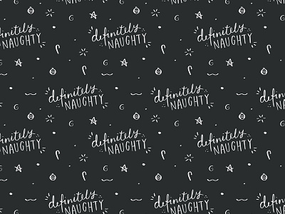 Definitely naughty Christmas gift wrap, wrapping paper freebie