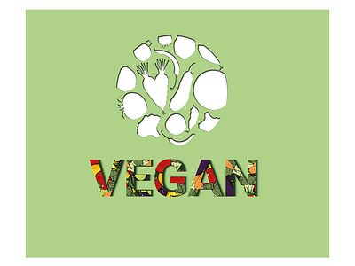 vegan papercut