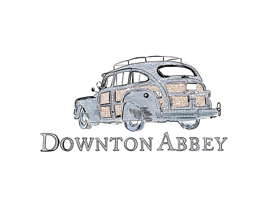 Downton Abbey car minivan scooter