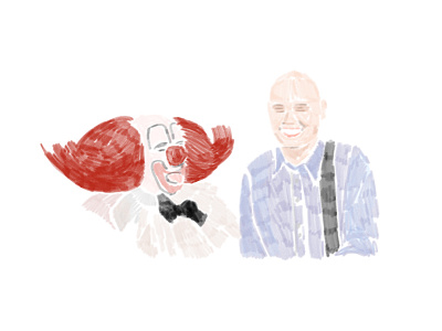 This is Bozo the Clown and Billy Corgan billy corgan bozo the clown nightmares smashing pumpkins