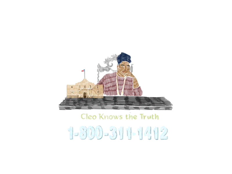 There's no Basement in the Alamo / Miss Cleo Knows call her now for a free reading miss cleo pee wee herman the alamo
