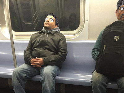 nobody is safe calvin and hobbes dont sleep mta new york subway sleep