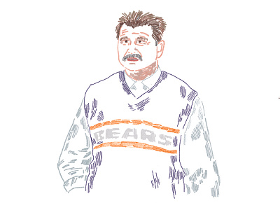 Ditka chicago bears football never forget