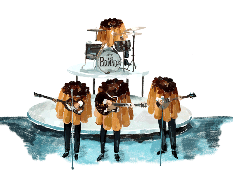 New work for Taste gif the beatles budino invasian italian pudding budino taste cooking