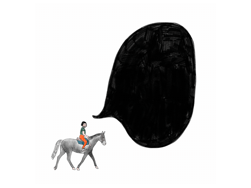 L Train Problems problems trot self portrait animation loop gif horse transit subway l train mta nyc