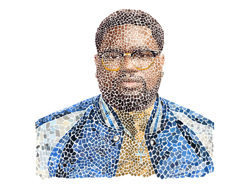 New work for NYmag! editorial faces sketch women who draw figel for hire portrait new york magazine lil rey howery carolyn figel