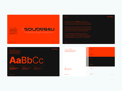 Brandbook - Solidebau brand brandbook branding design graphic guidelines logo visual identity