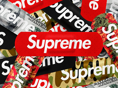 Supreme® x Band-Aid® Collaboration - Bandages band aid branding clothing design graphic identity illustrator new york photoshop supreme