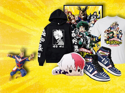 My Hero Academia Merch & Clothing my hero academia