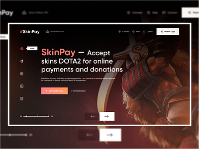 Game Online Payments Web Design Landing Page game game ui game ux landin page landing page ui ui ux uiux ux ux ui web design web design