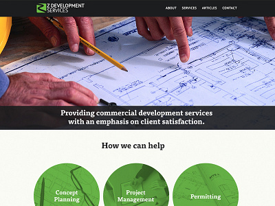 Web Design for Z-Development Services