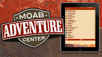 Portofolio Shot-Moab Adventure Center Mobile Site css3 html5 responsive design web development
